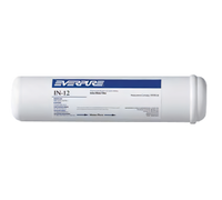 Everpure IN-12 In-Line Drinking Water Filter Cartridge with 1/4 Inch John Guest Fittings