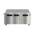 Thumbnail image #1 for KoolMore 70.4-Inch Mega Top 3-Door Sandwich / Salad Prep Table, 21.8 Cu. Ft., 30-Pan Capacity