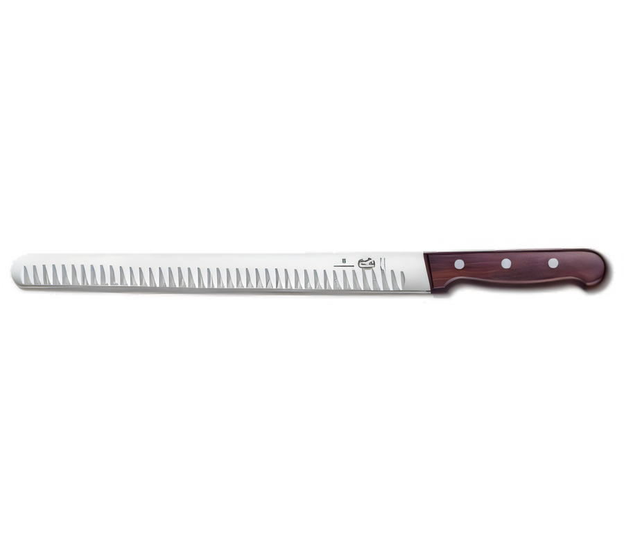 Product image #1 for Victorinox 12-Inch Granton Edge Roast Beef Slicer Knife with Wood Handle