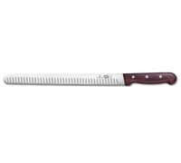 Victorinox 12-Inch Granton Edge Roast Beef Slicer Knife with Wood Handle