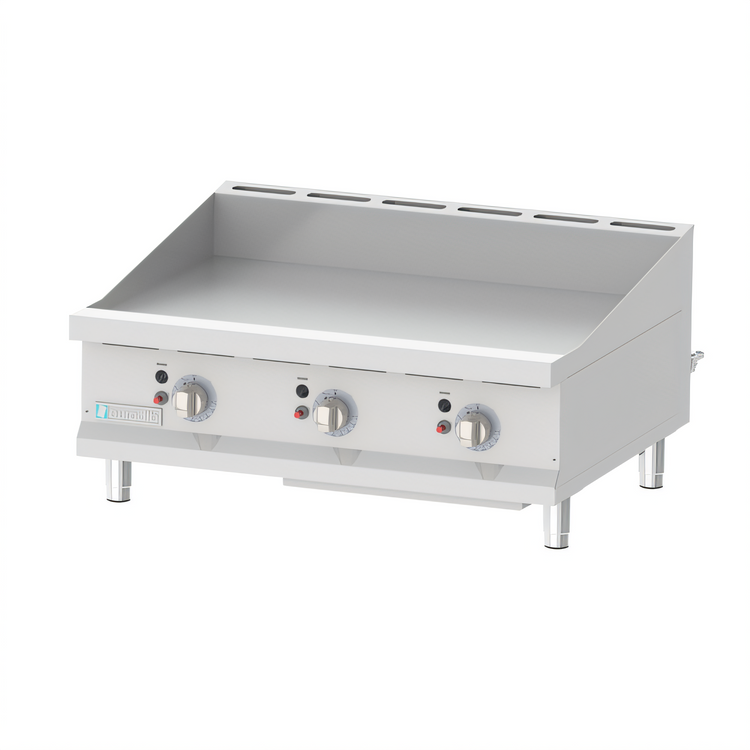 Product image #1 for Eurodib USA TG36T 36-Inch Gas Countertop Griddle with Thermostat Controls