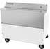 Thumbnail image #1 for Beverage-Air SMF49HC-1-W 49 Inch White Single-Access Forced-Air School Milk Cooler, 19.66 Cu. Ft.