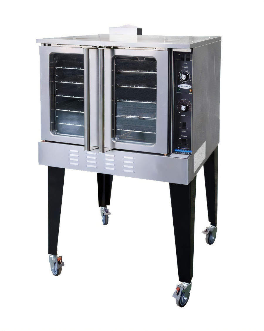 Product image #1 for Serv-Ware SGCO-1 Single Deck Full-Size Natural Gas Convection Oven