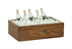 Thumbnail image #1 for Cal-Mil Sydney Complete Ice Housing with Polycarbonate Pan and Liner, Walnut