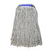 Thumbnail image #1 for Winco 32 oz Cut-End Wet Mop Head, 1-1/4 Inch Band, White