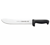 Mundial 10-Inch Stamped Butcher Knife with High-Carbon No-Stain Blade and Polypropylene Handle