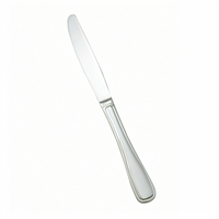 Oxford 9-5/8 Inch Dinner Knife, Extra Heavy Weight, 18/8 Stainless Steel, Mirror Finish