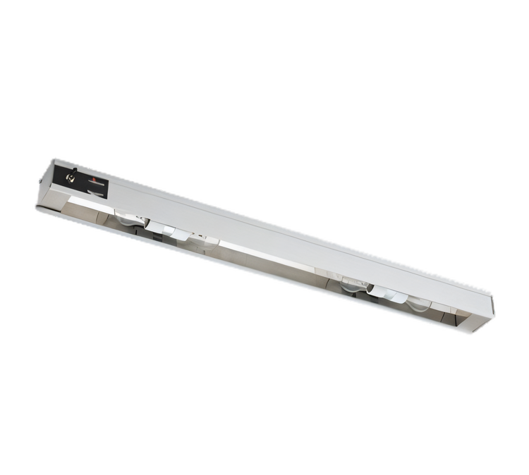 Product image #1 for Vollrath Cayenne® 42-Inch Light Strip for Sneeze Guards, 4 Shatterproof 40-Watt Bulbs, 120V
