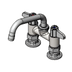 Thumbnail image #1 for equip 4-Inch Centers Deck Mount Mixing Faucet with 6-Inch Swing Nozzle