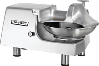Hobart 84145-2 Commercial Food Cutter with 14-Inch Stainless Steel Bowl, 1/2 HP, 115V, Without Attachment Hub
