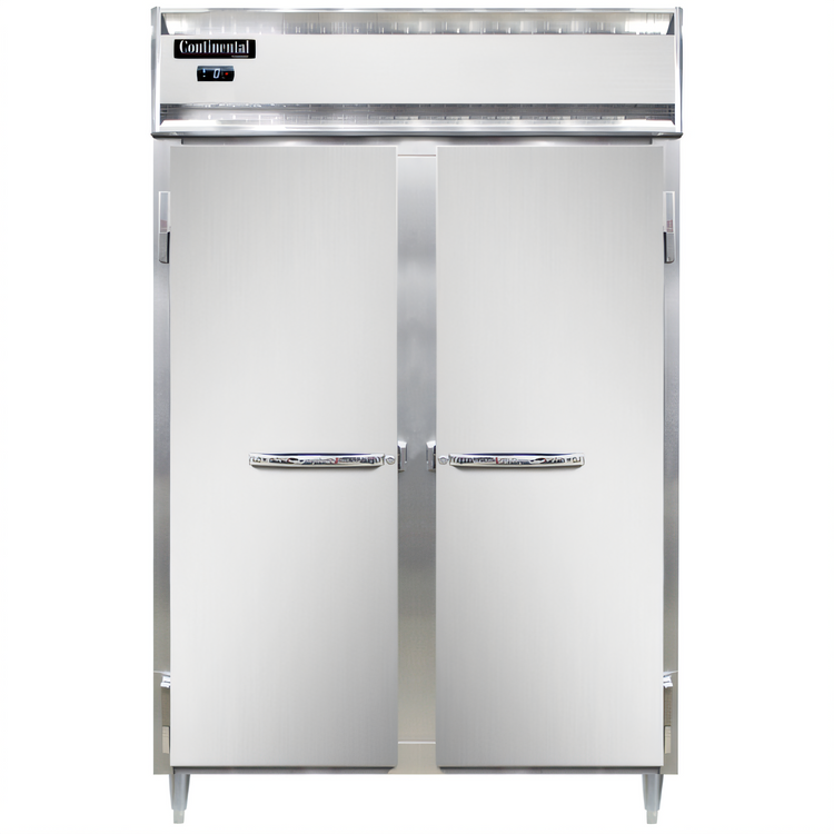 Product image #1 for Continental Refrigerator D2FNSA Designer Line 2-Section Reach-In Freezer with Full-Height Solid Doors