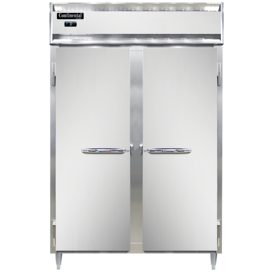Product image #1 for Continental Refrigerator D2FNSA Designer Line 2-Section Reach-In Freezer with Full-Height Solid Doors
