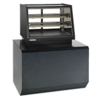 Thumbnail image #1 for Federal Industries Elements ERR3628 36-Inch Countertop Refrigerated Rear-Mount Full-Service Deli Merchandiser, Black, 2 Shelves