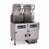 Thumbnail image #1 for Solstice Supreme Electric Dual-Tank Reduced Oil Volume Fryer System with Automatic Filtration and Lift Assist