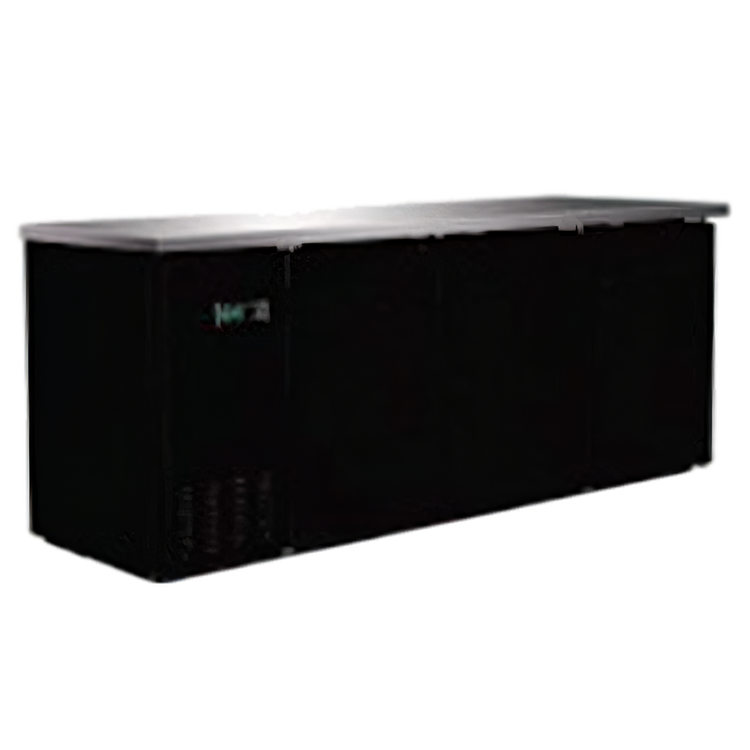 Product image #1 for Serv-Ware 73-Inch 3-Door Back Bar Bottle Cooler, 17.2 Cu. Ft.