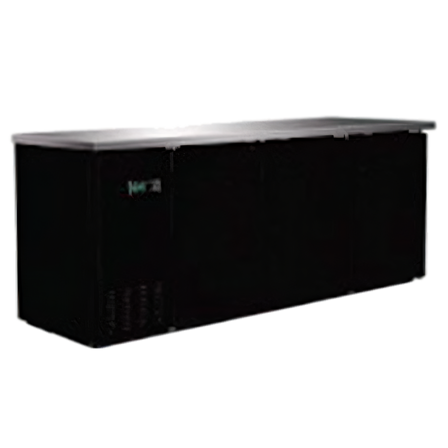 Product image #1 for Serv-Ware 73-Inch 3-Door Back Bar Bottle Cooler, 17.2 Cu. Ft.