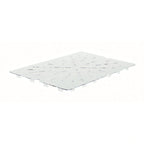 Thumbnail image #1 for Winco PFSF-DS 13" x 21-1/8" Clear Polycarbonate Drain Shelf for PFSF & PFFW Series Food Boxes Case of 12