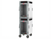 Thumbnail image #1 for Metro HotBlox Narrow Dual Cavity Mobile Insulated Holding Cabinet, Clear Door, Touchscreen Controls
