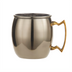 Thumbnail image #1 for American Metalcraft 16 oz Moscow Mule Mug with Brass Handle, Stainless Steel, Gold Satin Finish