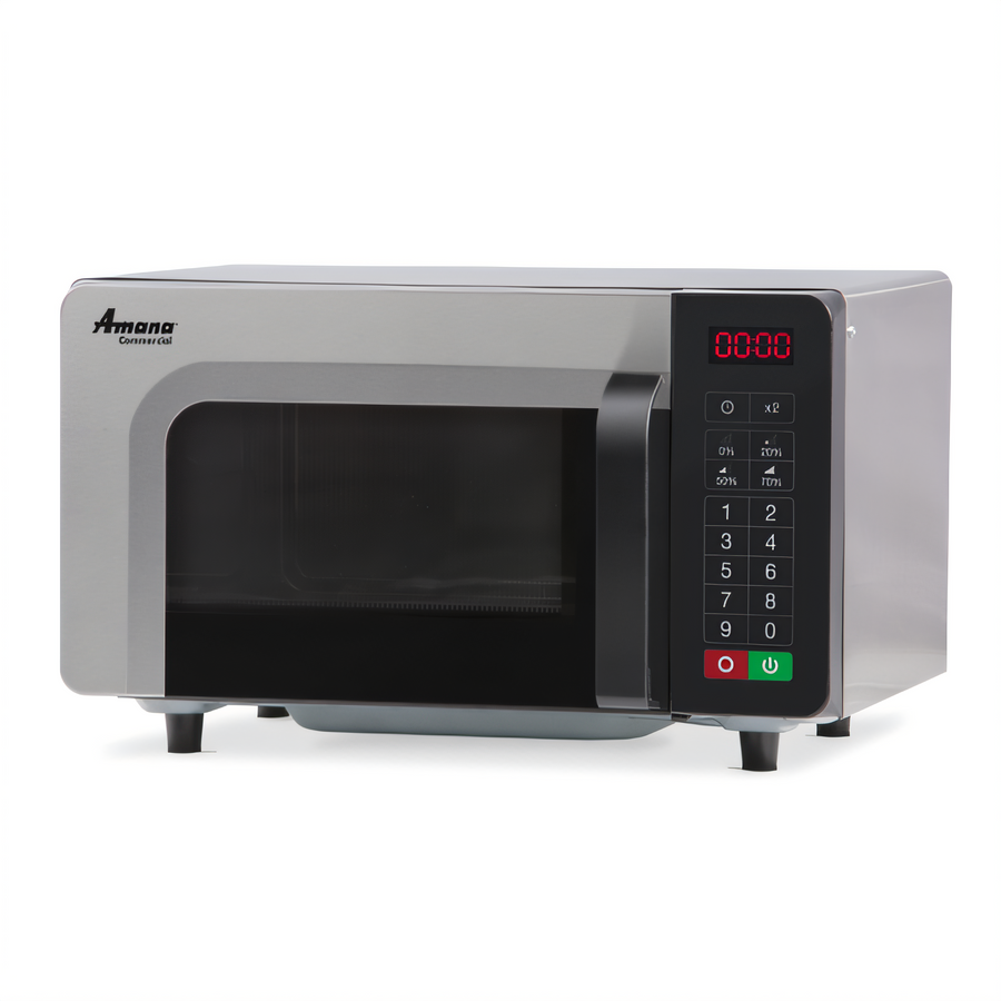 Product image #1 for Amana Commercial RMS10TSA 0.8 Cu. Ft. 1000-Watt Countertop Microwave Oven with Touchpad Controls