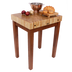 Thumbnail image #1 for John Boos Boos Block Chef's Block Butcher Block Work Table, 30 x 24 x 36 Inches, 4-Inch End Grain Maple Top, Without Shelf