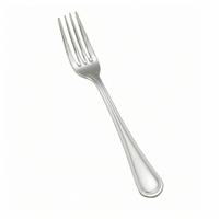 Continental 7-1/4 Inch Dinner Fork, 18/0 Stainless Steel, Extra Heavyweight, Mirror Finish