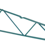 Thumbnail image #1 for Quantum Store Grid SG-CS21P Shelf Support Bracket for 21"W Shelves, Single, Green Epoxy Finish