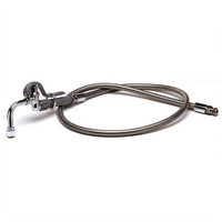T&S Brass Pot and Glass Filler Faucet with Aerator and Automatic Shut-Off Valve