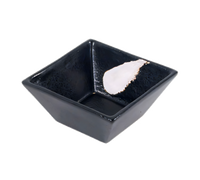 Mt. Fuji 5-Inch Square China Bowl
