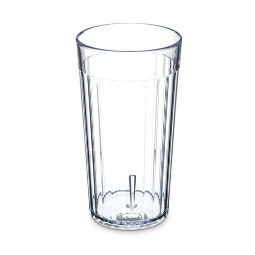 Product image #1 for Bistro 12 oz Clear Fluted SAN Plastic Tumbler