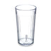 Thumbnail image #1 for Bistro 12 oz Clear Fluted SAN Plastic Tumbler