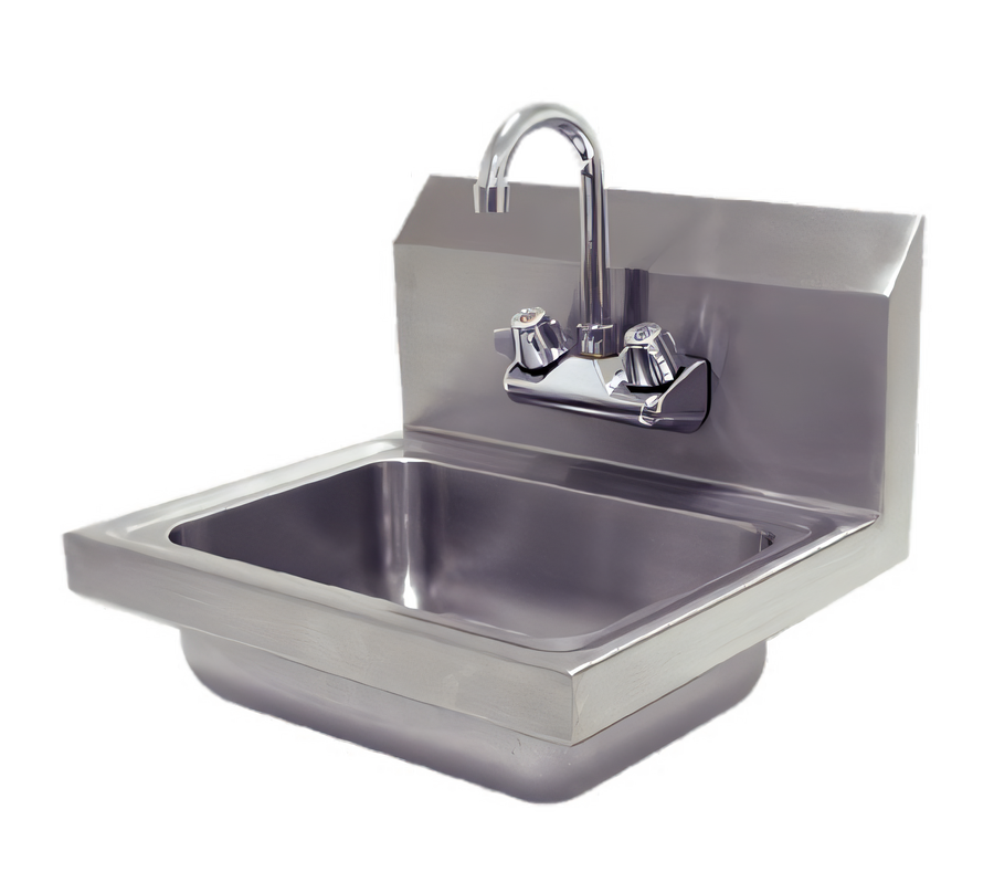 Product image #1 for Advance Tabco Special Value Wall-Mounted Hand Sink with Splash-Mounted Faucet, 14 x 10 x 5-Inch Bowl