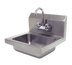 Thumbnail image #1 for Advance Tabco Special Value Wall-Mounted Hand Sink with Splash-Mounted Faucet, 14 x 10 x 5-Inch Bowl