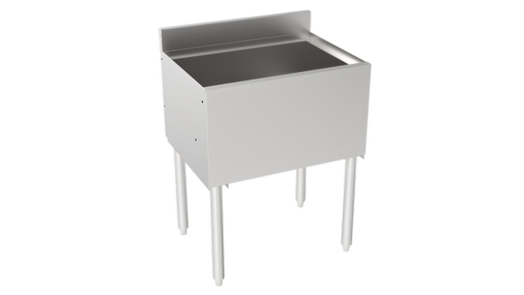 Product image #1 for Krowne Silver Series Insulated Stainless Steel Bar Ice Bin with Full Sliding Cover