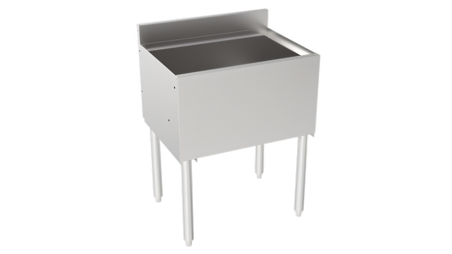 Product image #1 for Krowne Silver Series Insulated Stainless Steel Bar Ice Bin with Full Sliding Cover