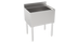 Thumbnail image #1 for Krowne Silver Series Insulated Stainless Steel Bar Ice Bin with Full Sliding Cover