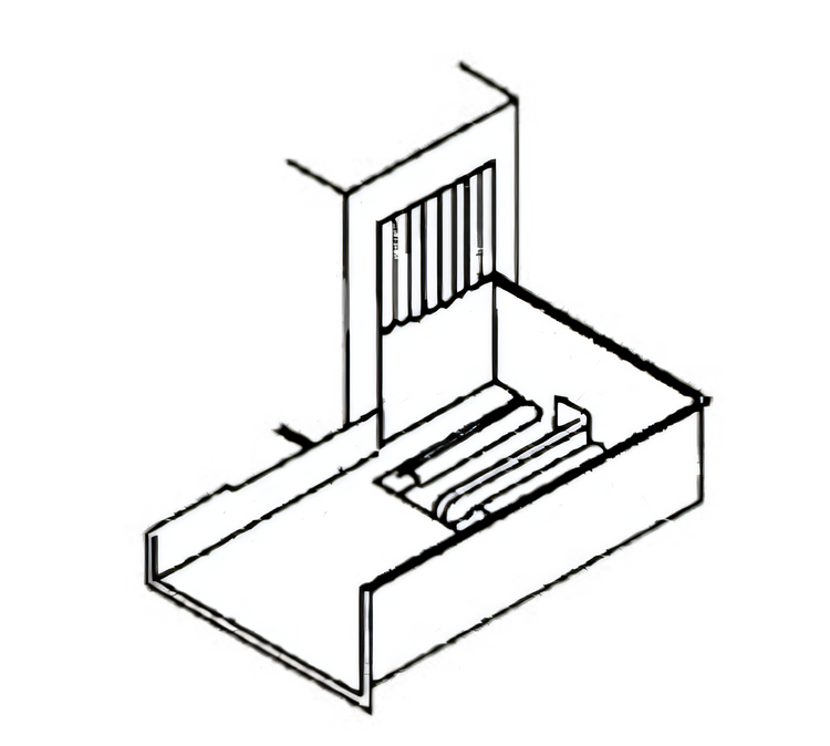 Product image #1 for Insinger Stainless Steel Power Unloader for Conveyor Dish Machines