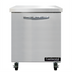 Thumbnail image #1 for Continental Refrigerator 27-Inch One-Section Work Top Freezer, 7.4 Cu. Ft., Stainless Steel Flat Top