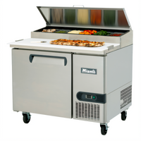 Migali Competitor Series® 44-Inch Single-Section Refrigerated Pizza Prep Table