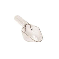 Rubbermaid Bouncer 6 oz Clear Round-Bottom Polycarbonate Bar Scoop