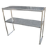 Thumbnail image #1 for Serv-Ware 48-Inch Wide 2-Tier Stainless Steel Overshelf for Work Tables