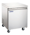 Thumbnail image #1 for Aurora One-Section 27-Inch Undercounter Reach-In Freezer, 6.3 Cu. Ft., Rear-Mount Self-Contained, Stainless Steel