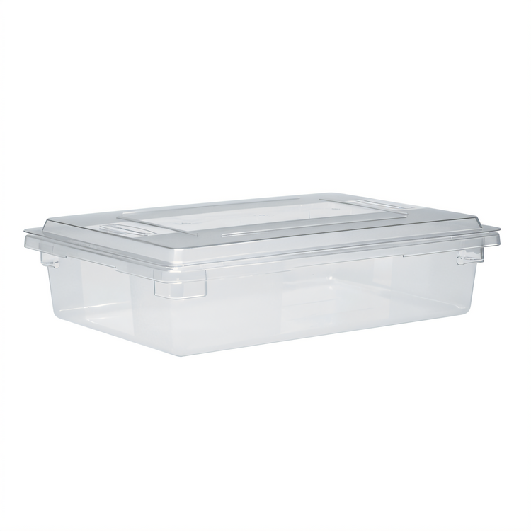 Product image #1 for Rubbermaid Commercial Clear Polycarbonate Replacement Lid for Food Boxes, Fits #3301 / 3306 / 3308 / 3328