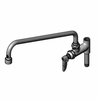 T&S Brass B-0158-VF22 Add-On Pre-Rinse Faucet with 14-Inch Swing Nozzle and 2.2 GPM VR Aerator