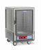 Thumbnail image #1 for Metro C5 3 Series Half-Height Mobile Heated Holding Cabinet with Clear Polycarbonate Door, Gray Insulation Armour