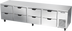 Thumbnail image #1 for Beverage Air 119-Inch Wide Stainless Steel Undercounter Refrigerator with 8 Drawers