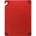 Thumbnail image #2 for Saf-T-Grip Red Co-Polymer Cutting Board with Anti-Slip Grips, 15 x 20 x 1/2 Inch