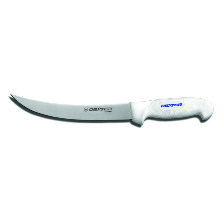 Product image #1 for Dexter Russell SofGrip 8-Inch Stamped Breaking Knife with White Soft Grip Handle