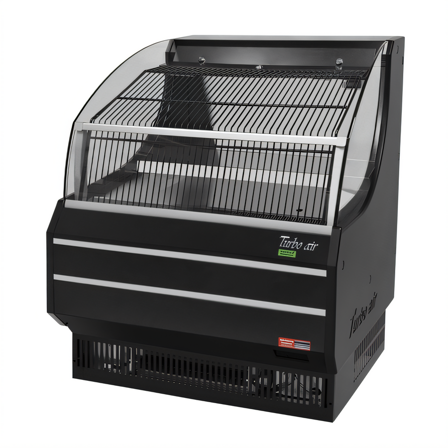 Product image #1 for Turbo Air SCW-60SB Wire Security Cover with Locks for TOM-60SW/SB-N Open Display Merchandiser