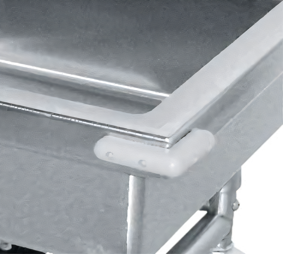 Product image #1 for Advance Tabco Set of 4 Corner Bumpers for Mobile Silver Soak Sinks and Mixer Stands